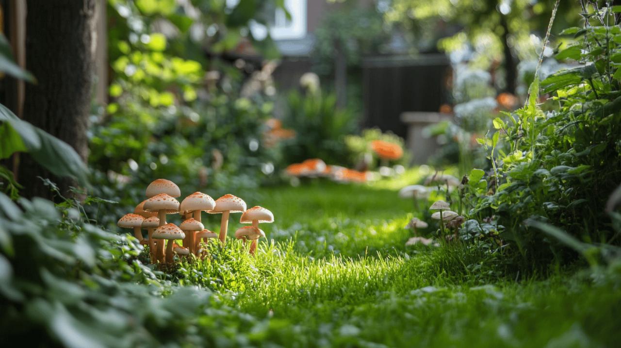 Protegez votre chien des champignons toxiques dans votre pelouse